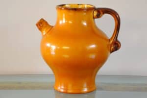 Vintage French Glazed Water Jug