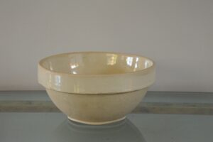 Vintage Ceramic Pudding Bowl