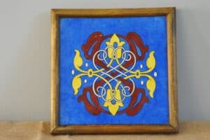 Art Nouveau Tile Coaster