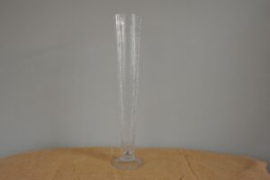 Vintage Crackle Glazed Tall Vase
