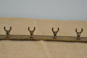 Vitage Brass Kitchen Utensil Hanging Holder