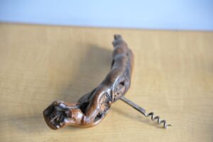 Vintage French Grapevine Corkscrew