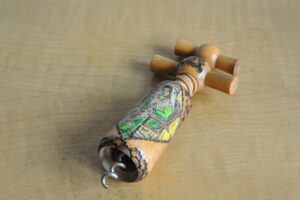 Vintage Decorated Breton Corkscrew