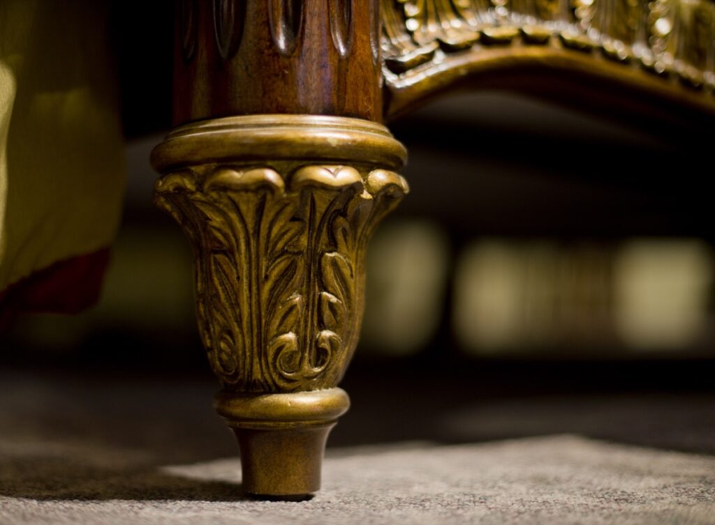 ornate furniture feet
