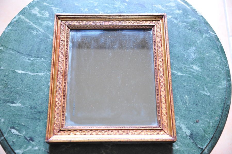 superb quality antique french wall mirror
