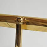 a good quality vintage brass desk lamp