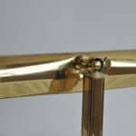 a good quality vintage brass desk lamp