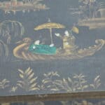 a pair of oriental inspired sidetables
