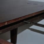 antique mahogany wind out table by edwards and roberts