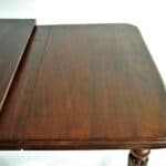 antique mahogany wind out table by edwards and roberts