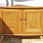 ercol giraffe display bookcase room divider