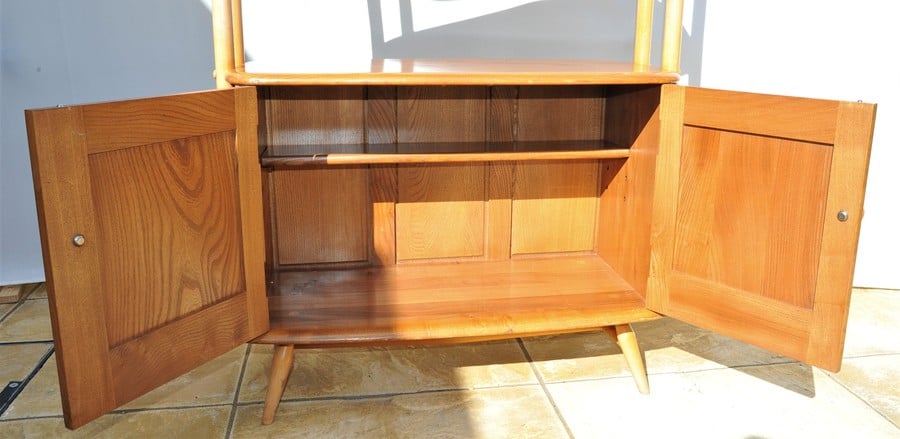 ercol giraffe display bookcase room divider