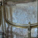 french mid century nesting brass serving drinks trolleys