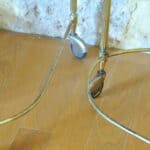 french mid century nesting brass serving drinks trolleys