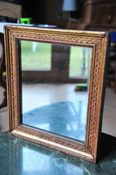 superb quality antique french wall mirror