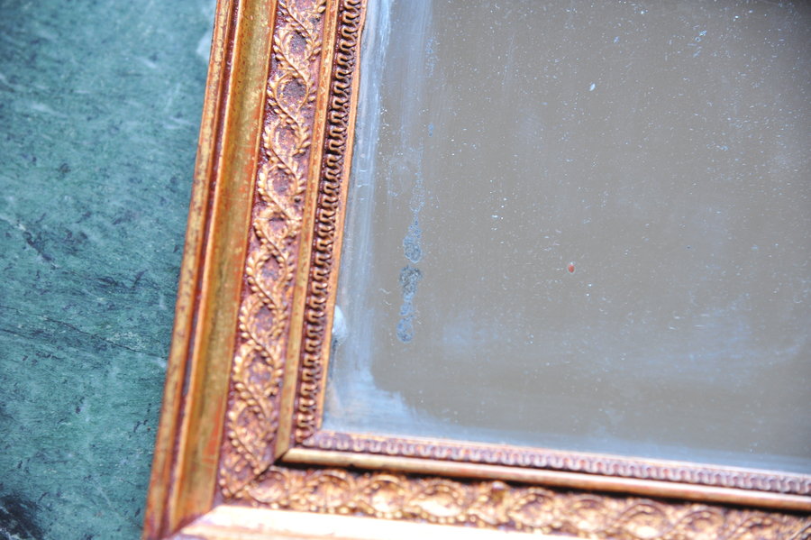 superb quality antique french wall mirror