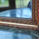 superb quality antique french wall mirror