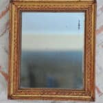 superb quality antique french wall mirror