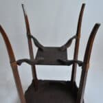 wonderful antique jas shoolbred two tier inlaid side table