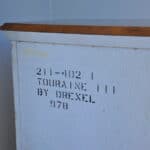 wonderful vintage large tall chest of drawers by drexel