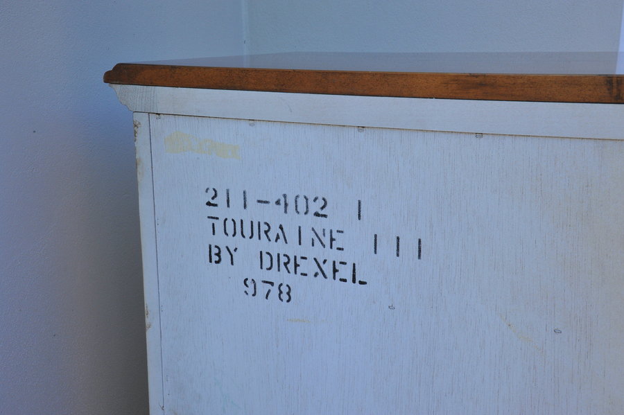 wonderful vintage large tall chest of drawers by drexel