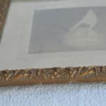 wonderfully decorative antique gilt gesso framed portrait of a gentleman