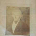 wonderfully decorative antique gilt gesso framed portrait of a gentleman
