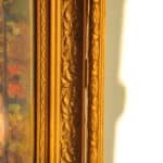 a wonderful pair of antique vintage framed pears prints