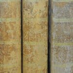 wonderful and rare set of eight vintage french faux livres false books