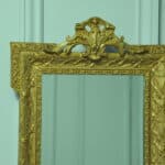 antique 19c french gilt gesso wall mirror