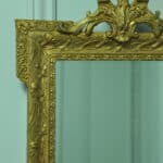 antique 19c french gilt gesso wall mirror