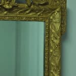 antique 19c french gilt gesso wall mirror