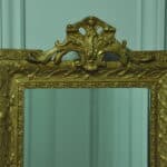 antique 19c french gilt gesso wall mirror