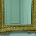 antique 19c french gilt gesso wall mirror