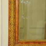 very large antique french gilt gesso wall mirror