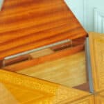 a rare set of italian sorrento inlaid tables