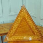 a rare set of italian sorrento inlaid tables