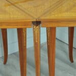 a rare set of italian sorrento inlaid tables