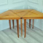 a rare set of italian sorrento inlaid tables