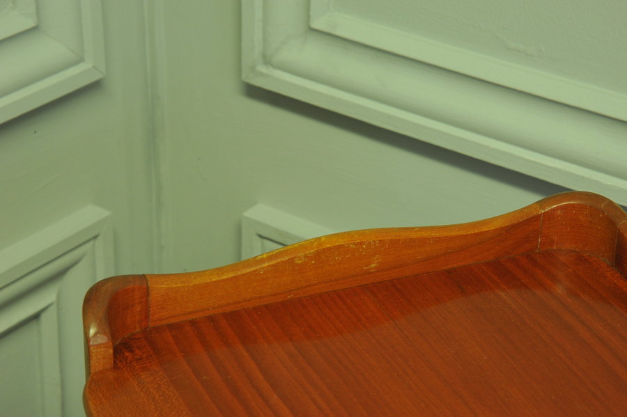 a lovely pair of mid c french satinwood bedside tables