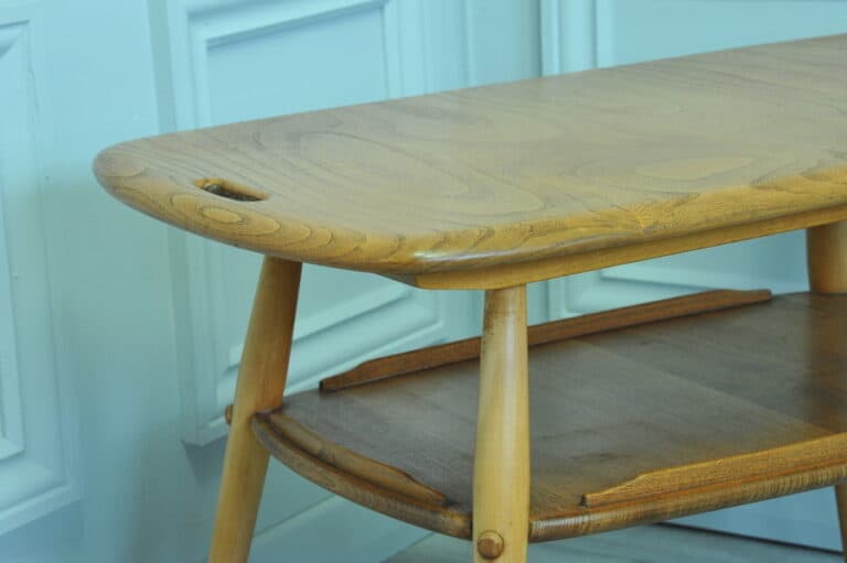 a vintage ercol butler coffee table