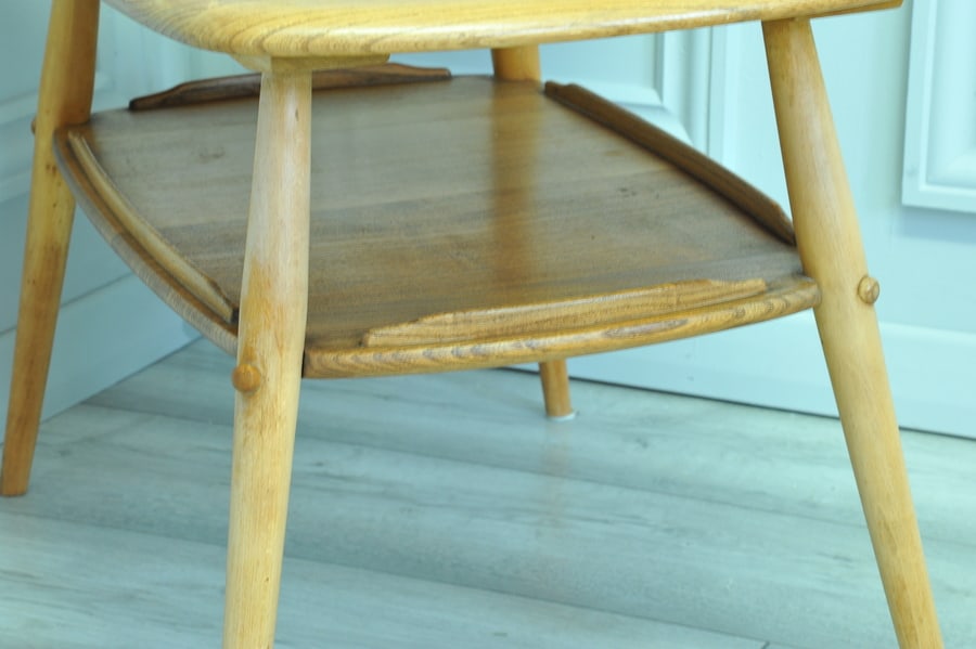 a vintage ercol butler coffee table