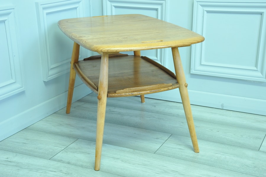 a vintage ercol butler coffee table
