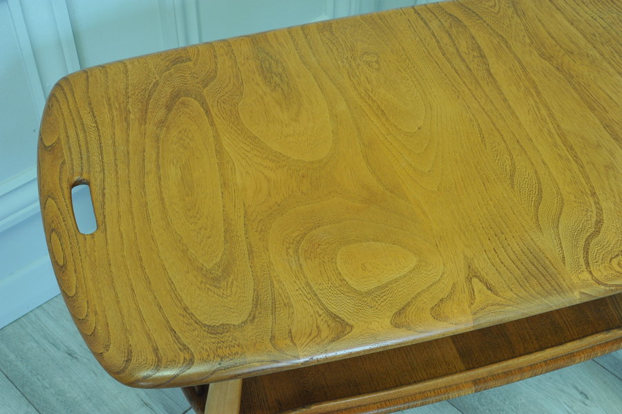 a vintage ercol butler coffee table
