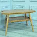 a vintage ercol butler coffee table