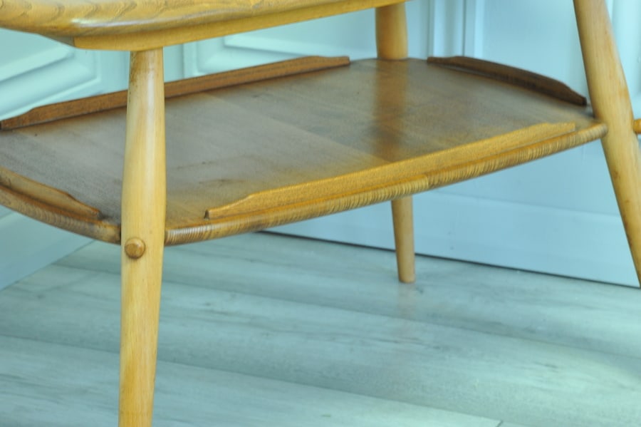 a vintage ercol butler coffee table