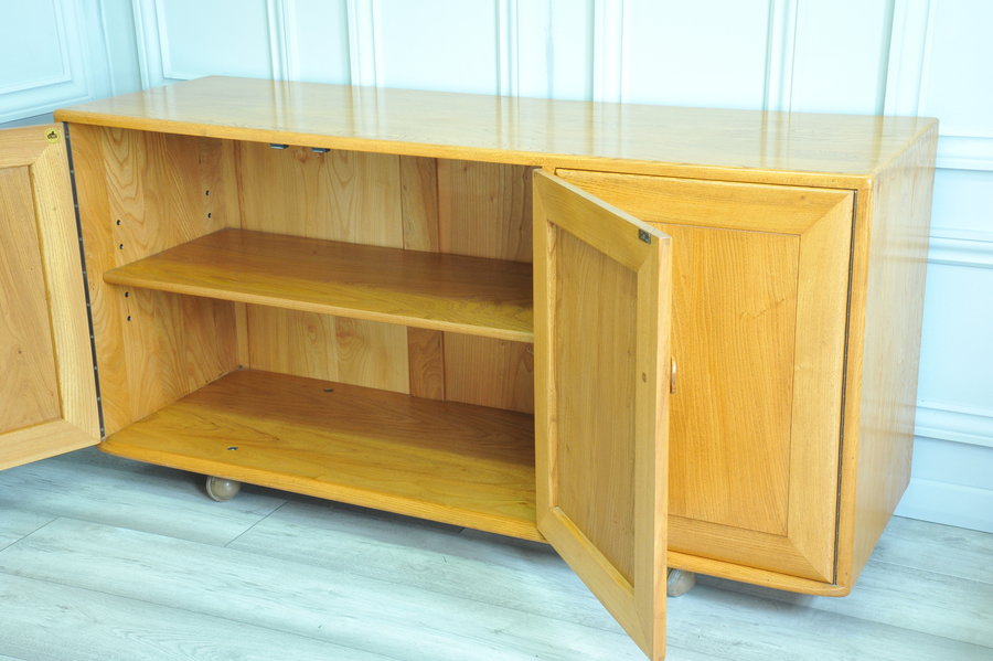 ercol three door sideboard