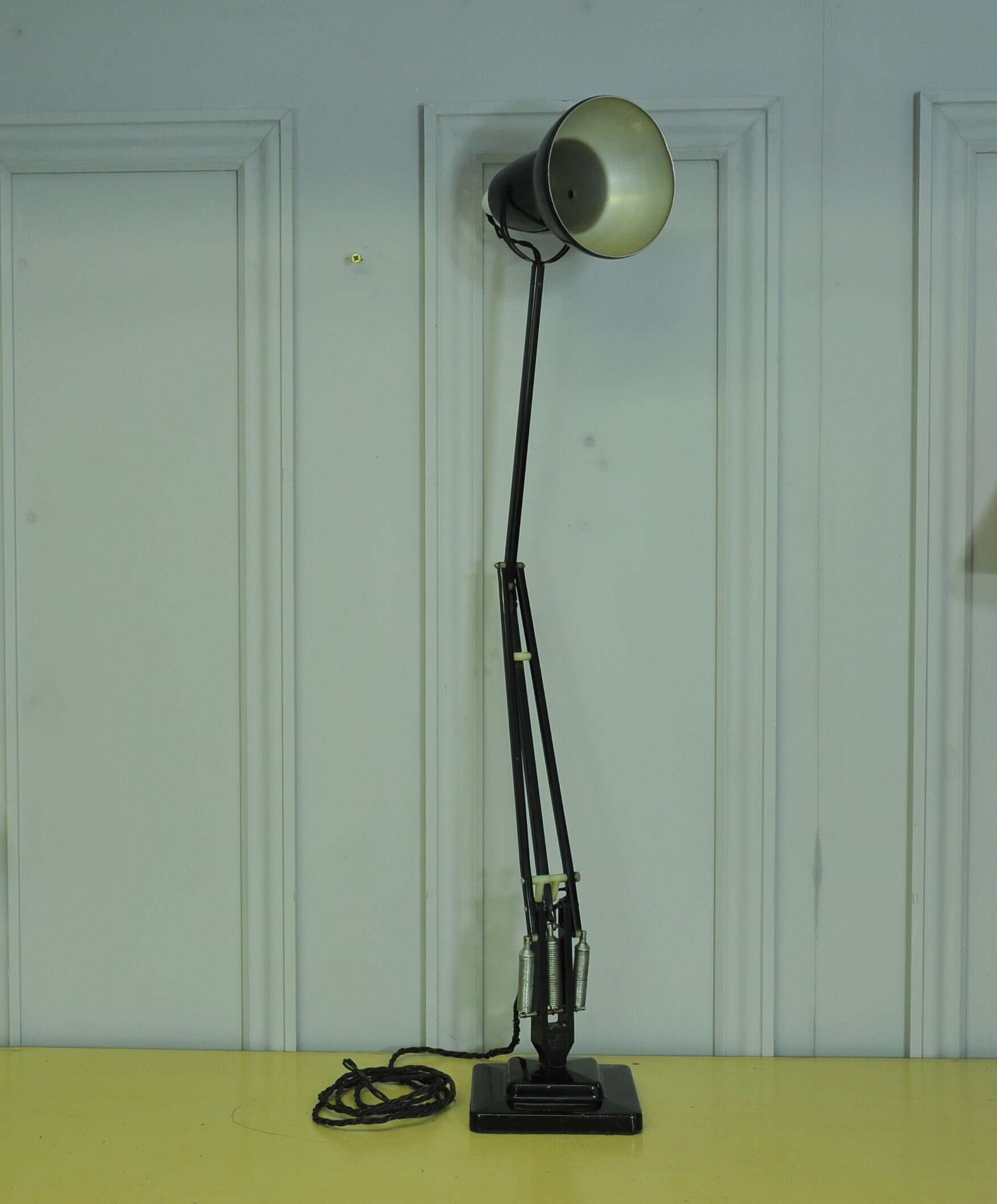 original vintage herbert terry two step anglepoise desk lamp