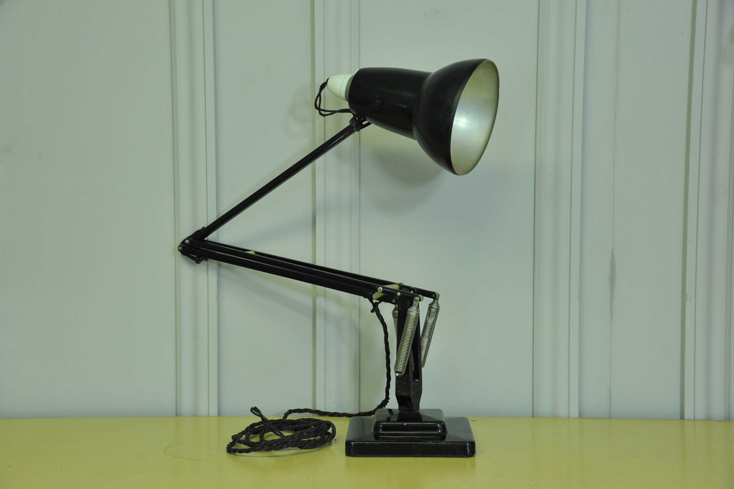 original vintage herbert terry two step anglepoise desk lamp