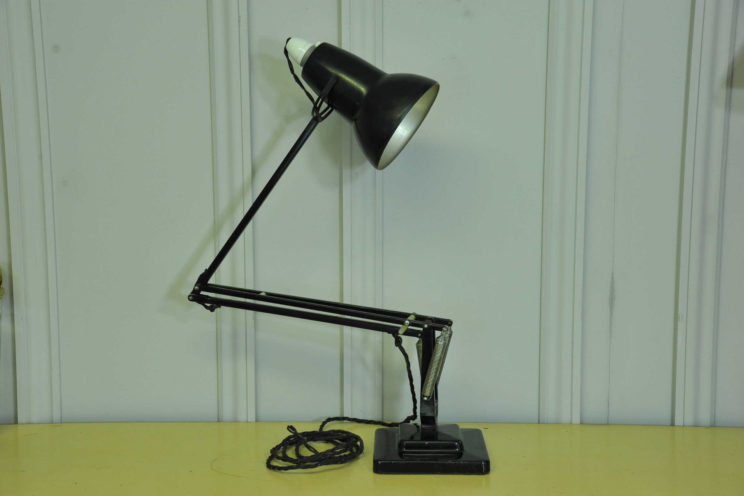 original vintage herbert terry two step anglepoise desk lamp